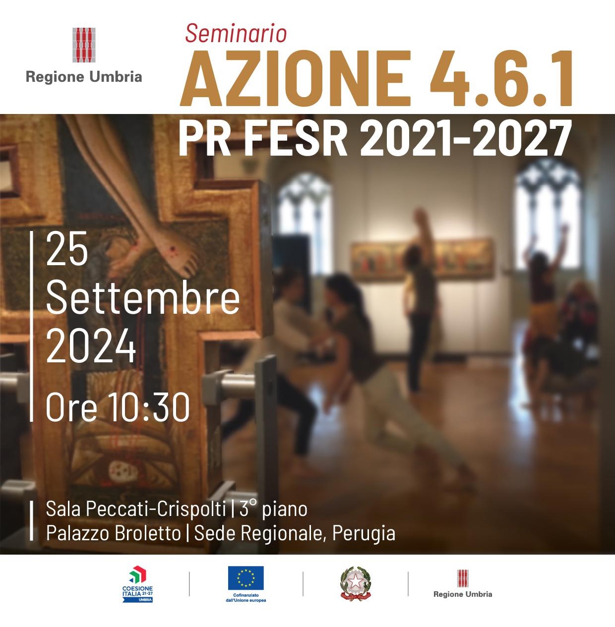 Seminario “Rigenerazione e Valorizzazione degli Spazi Pubblici e degli Attrattori Culturali del territorio”