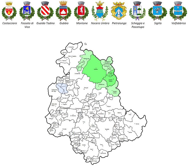 Area Interna Nord-Est dell'Umbria - Seconda Area