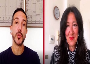 video appello Emanuela Aureli e Antonio Mezzancella per la campagna di promozione della donazione di sangue